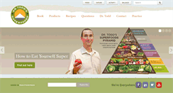 Desktop Screenshot of eatyourselfsuper.com